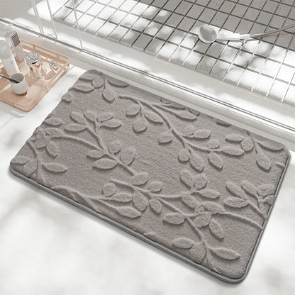 Tapis de Bain Absorbant Antidérapant Floral