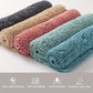 Tapis de Bain Antidérapant en Microfibre