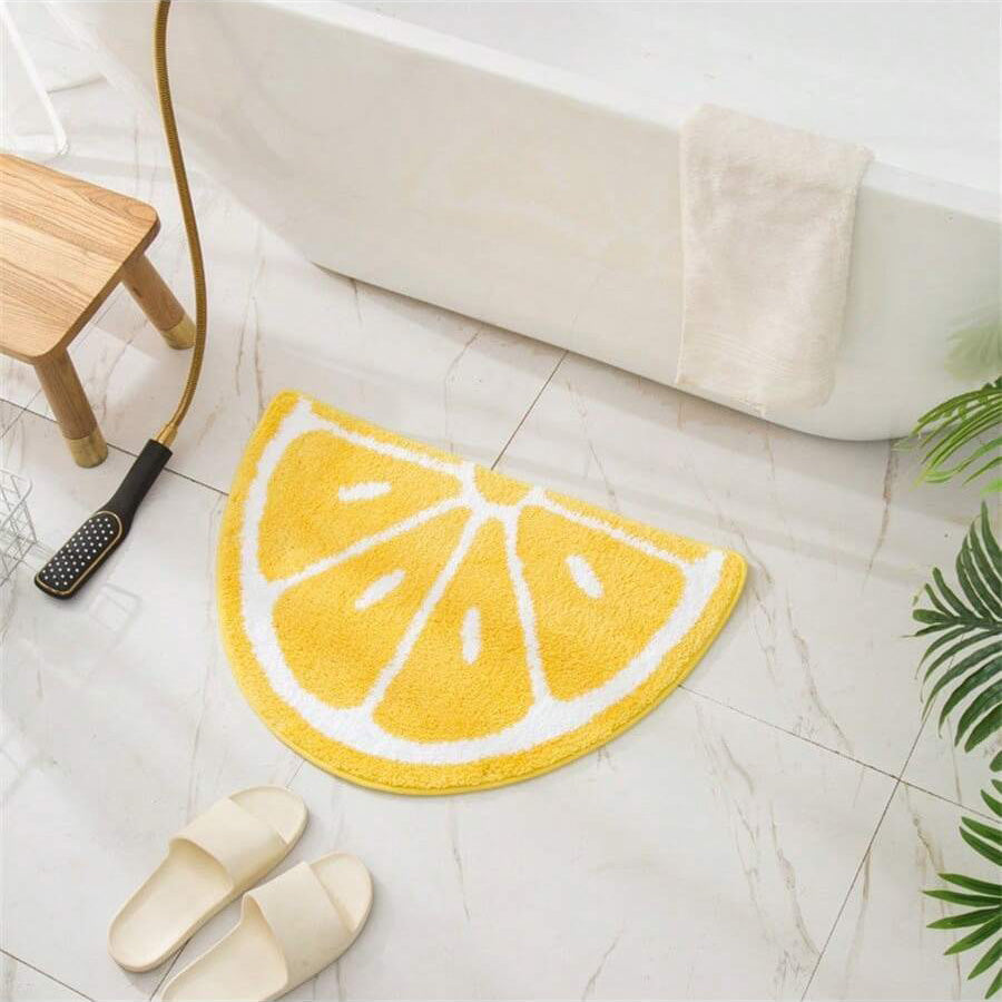 Tapis de Bain Décoratif en forme de Fruits