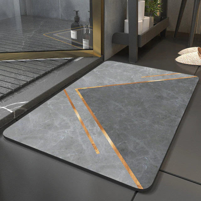 Tapis de douche absorbant et antidérapant