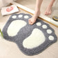 Tapis de Bain à Motif Empreinte de Pied