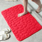 Tapis de Bain texturé en Mousse à mémoire de forme