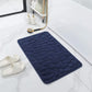 Tapis de Bain texturé en Mousse à mémoire de forme