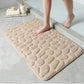 Tapis de Bain texturé en Mousse à mémoire de forme