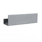 Étagère de Douche Murale Aluminium Noir